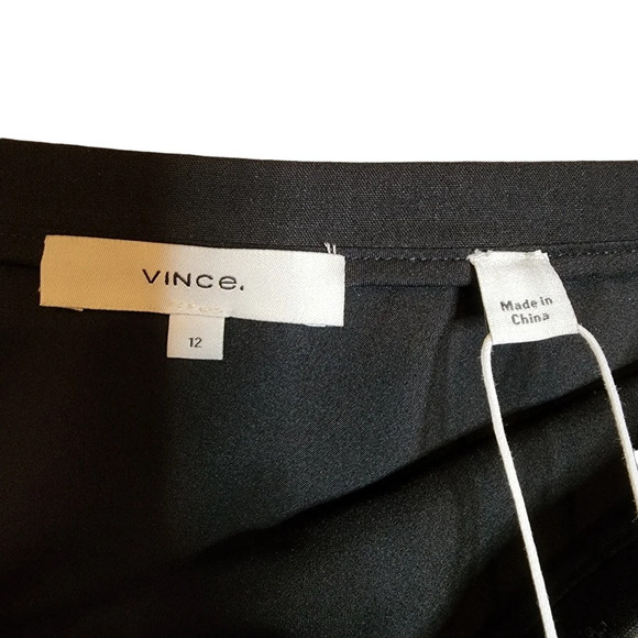 Vince Linen Flounce Shorts Black (No Tags) - Picture 4 of 11